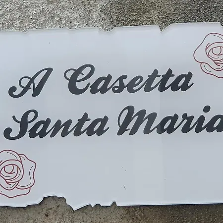 A Casetta Di Santa Maria Apartament